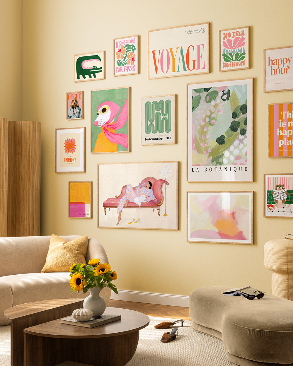 Bauhaus Shapes Print